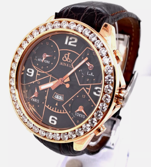 Replica JACOB & CO Five Time Zone JC-9 watch